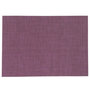 Voir la diapositive 1 : SECRET DE GOURMET Set de Table Déco  Texaline  35x50cm Violet