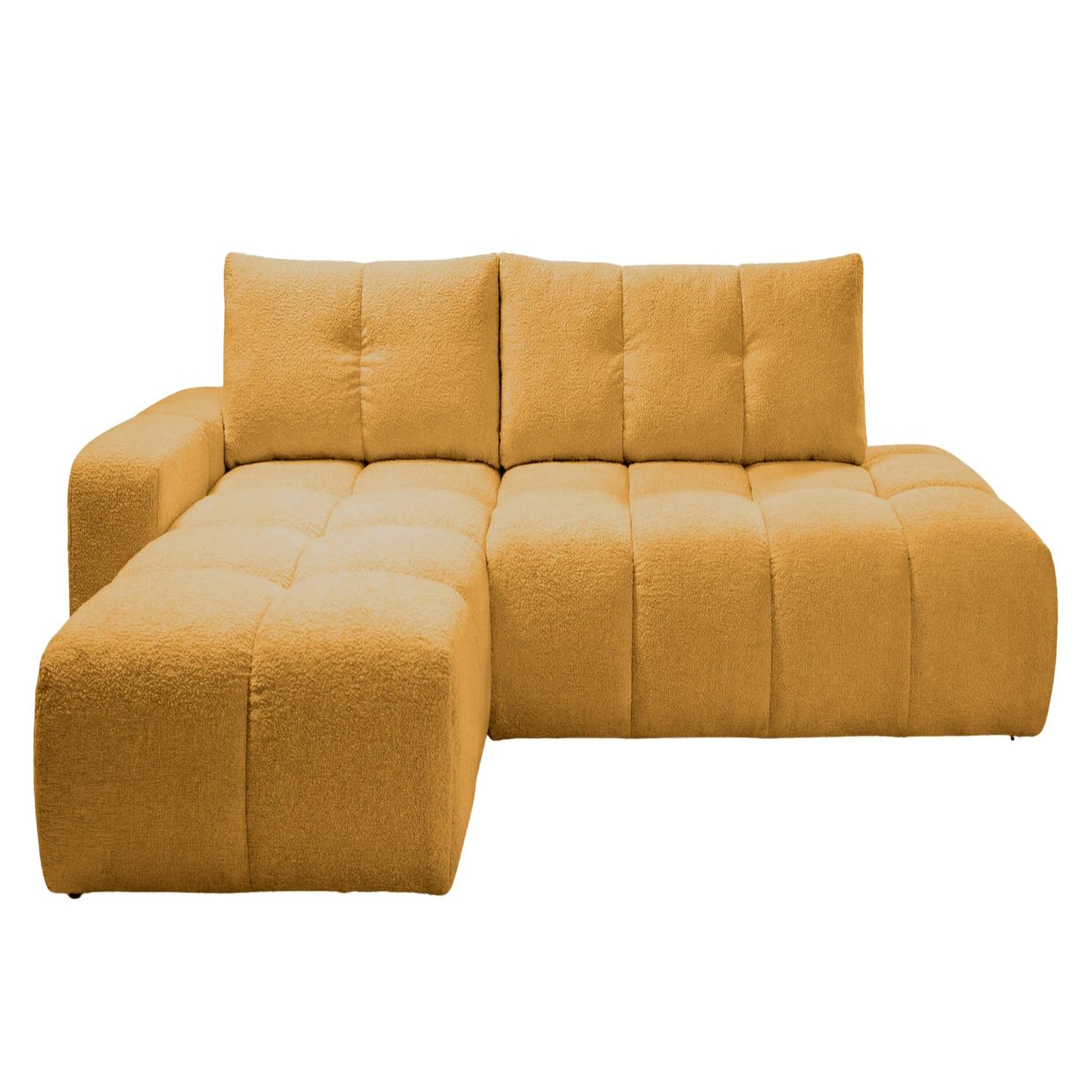 Voir la diapositive 1 : CASANOVA PARIS Constance - canapé d'angle tissu chenille