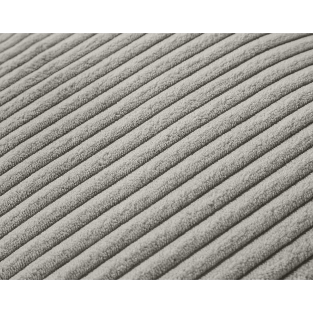 LISA DESIGN Garance - module d'assise 2 places avec accoudoir droit - en velours côtelé