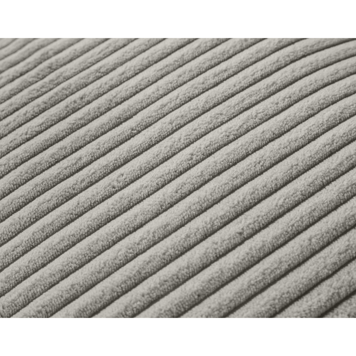 LISA DESIGN Garance - module d'assise 2 places avec accoudoir droit - en velours côtelé