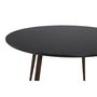 Voir la diapositive 4 : Paris Prix Table à Manger Ronde  Plaza  100cm Noir