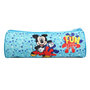 Voir la diapositive 4 : Bagtrotter BAGTROTTER Trousse scolaire ronde Disney Mickey Bleue