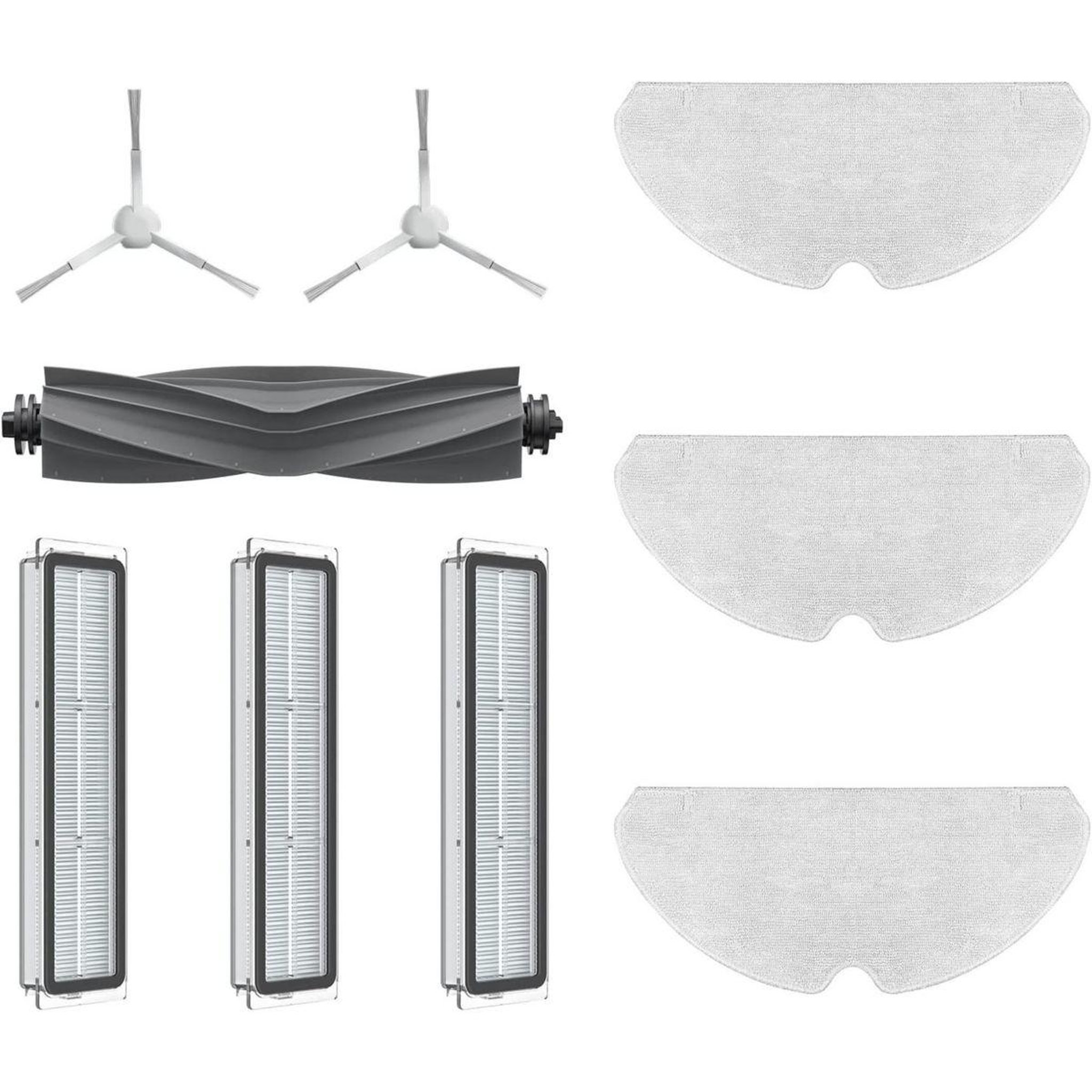 DREAME Kit accessoires entretien complet robot d10s brosses filtre patin
