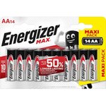 Energizer Lot de 14 Piles alcalines max AA/LR06