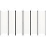 Voir la diapositive 3 : VIDAXL Cloison de separation 6 panneaux Blanc 300x180 cm