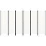Voir la diapositive 3 : VIDAXL Cloison de separation 6 panneaux Blanc 300x180 cm