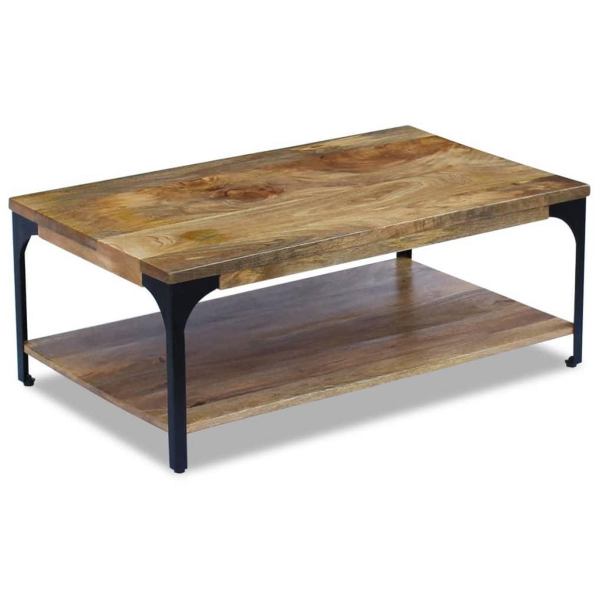VIDAXL Table basse Bois de manguier 100x60x38 cm