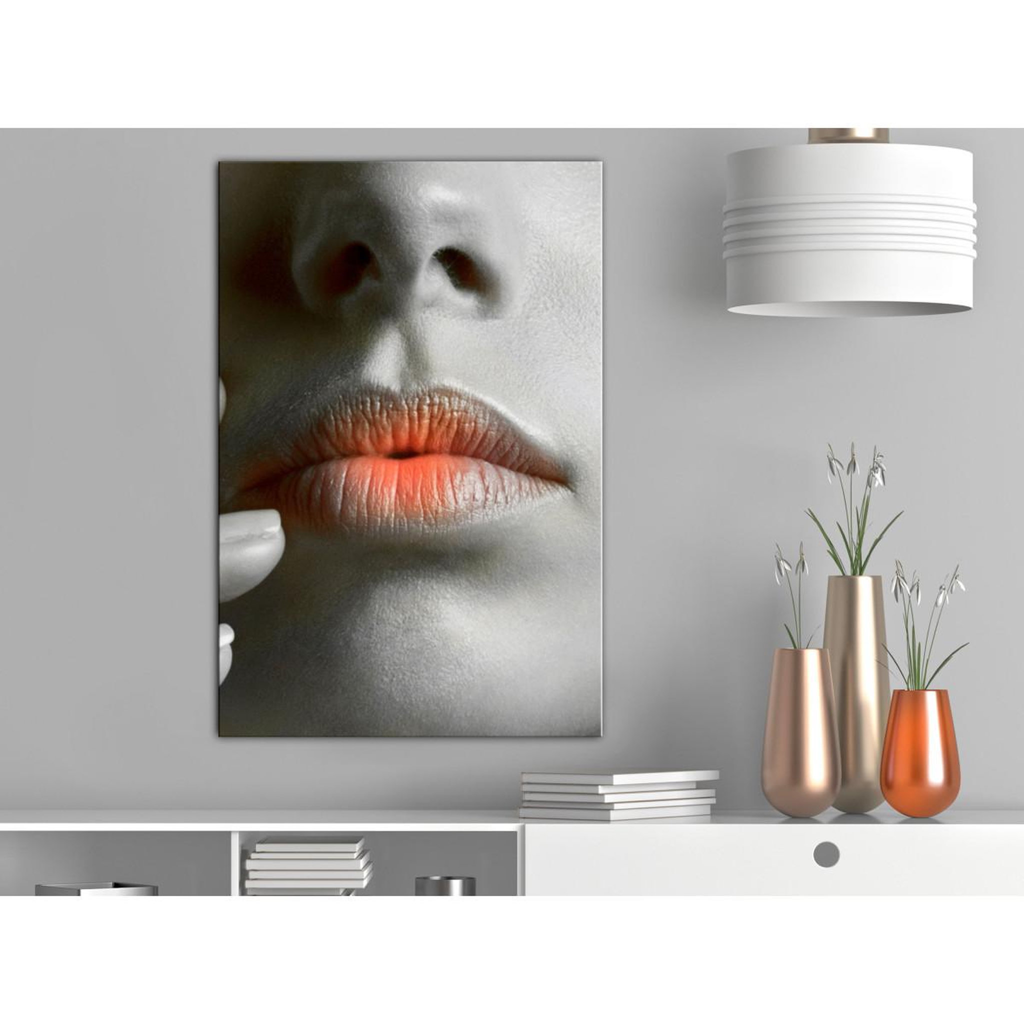 Voir la diapositive 2 : Paris Prix Tableau Imprimé  Hot Lips II