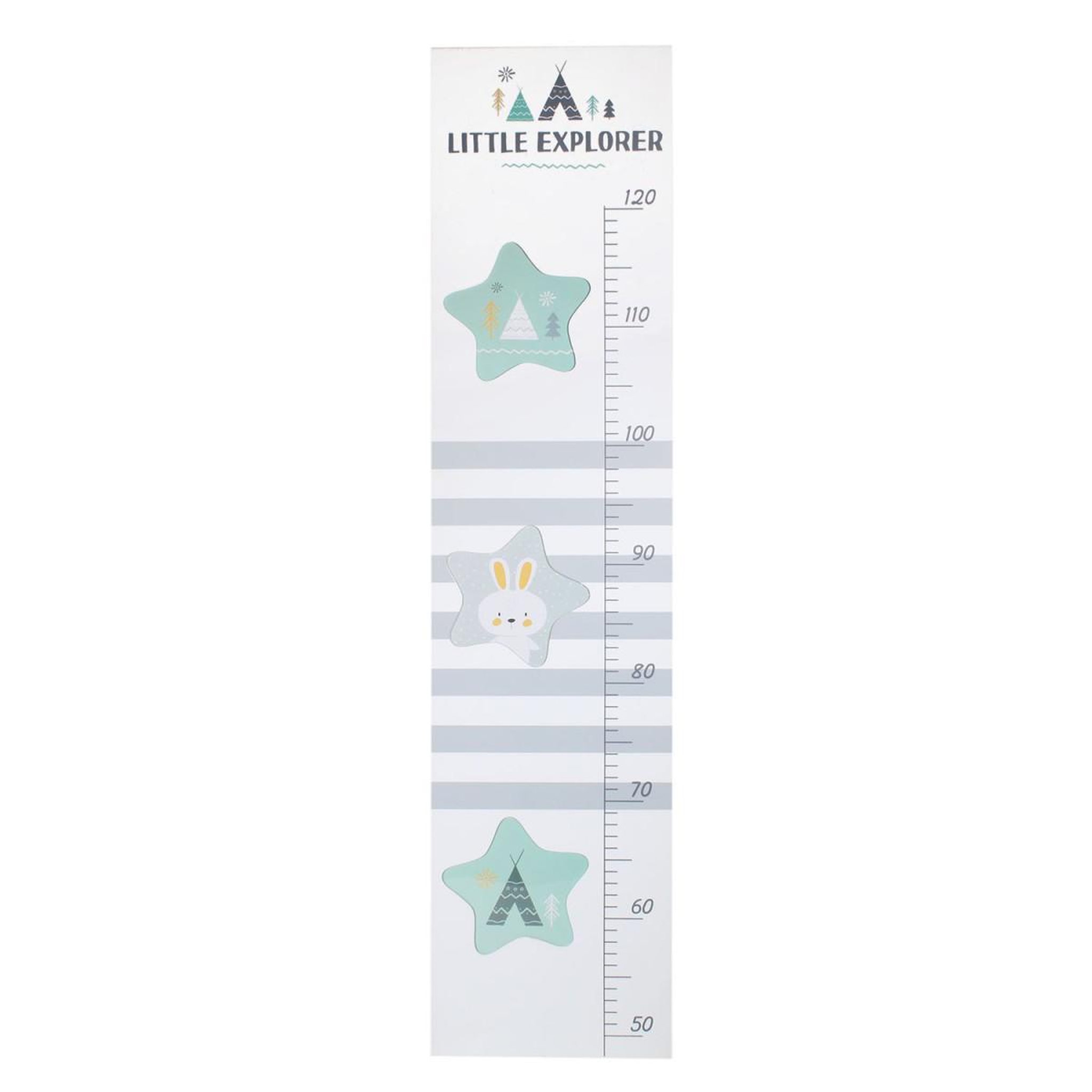 The Home Deco Factory Toise enfant  étoiles  85cm bleu