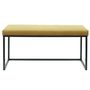 Voir la diapositive 2 : Paris Prix Banc Design  Giulia  100cm Jaune