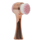 Paris Prix Brosse Visage 2 en 1  Double Action  13cm Rose