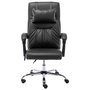 Voir la diapositive 2 : VIDAXL Chaise de bureau de massage Noir Similicuir