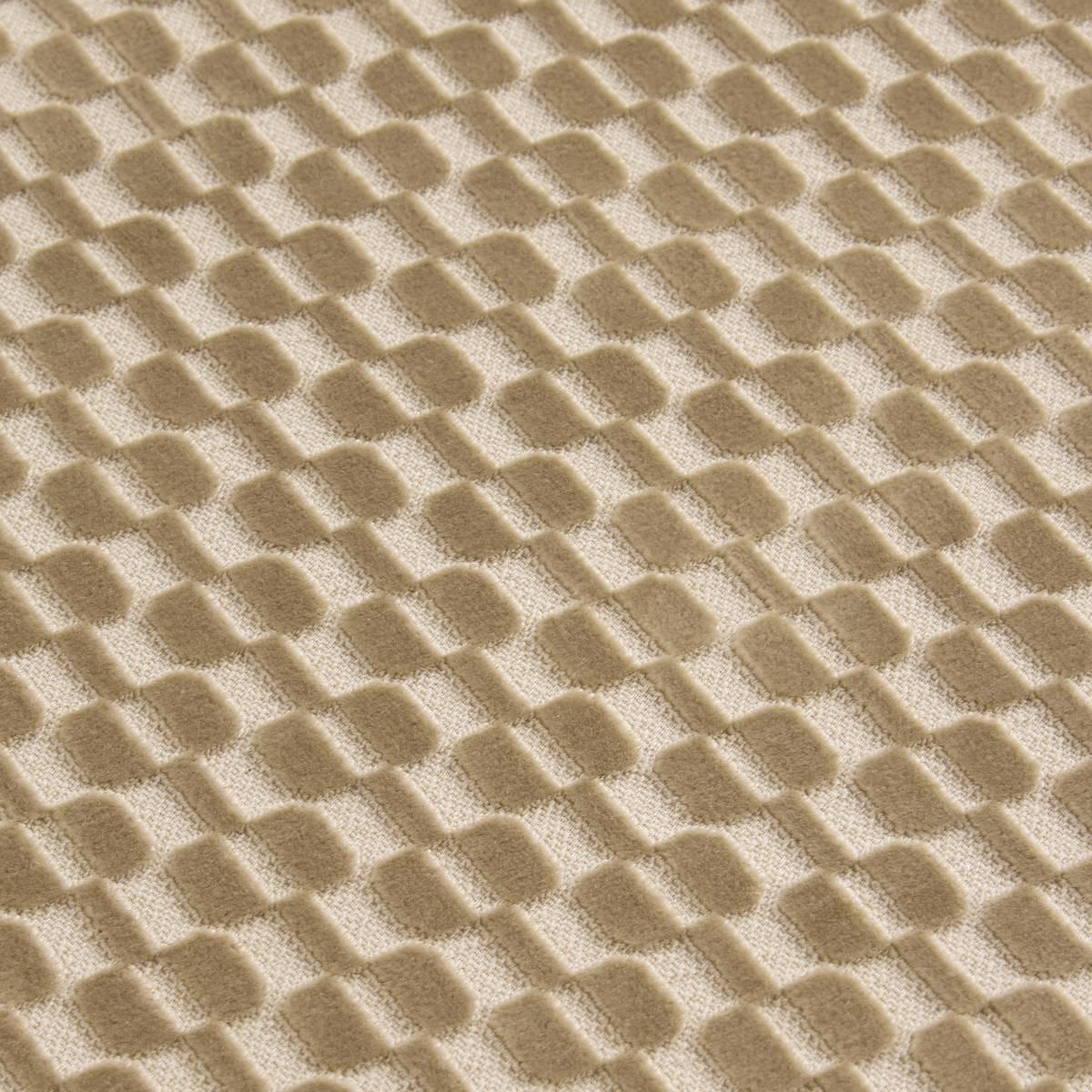 Voir la diapositive 3 : ATMOSPHERA Pouf en Velours  Selia  38cm Ivoire