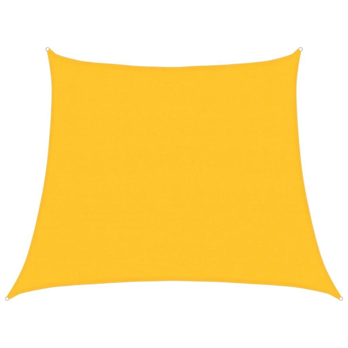 VIDAXL Voile d'ombrage 160 g/m^2 Jaune 3/4x3 m PEHD
