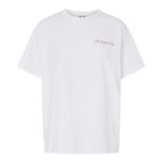 Pieces T shirt  Femme Pieces Fonda. Coloris disponibles : Blanc