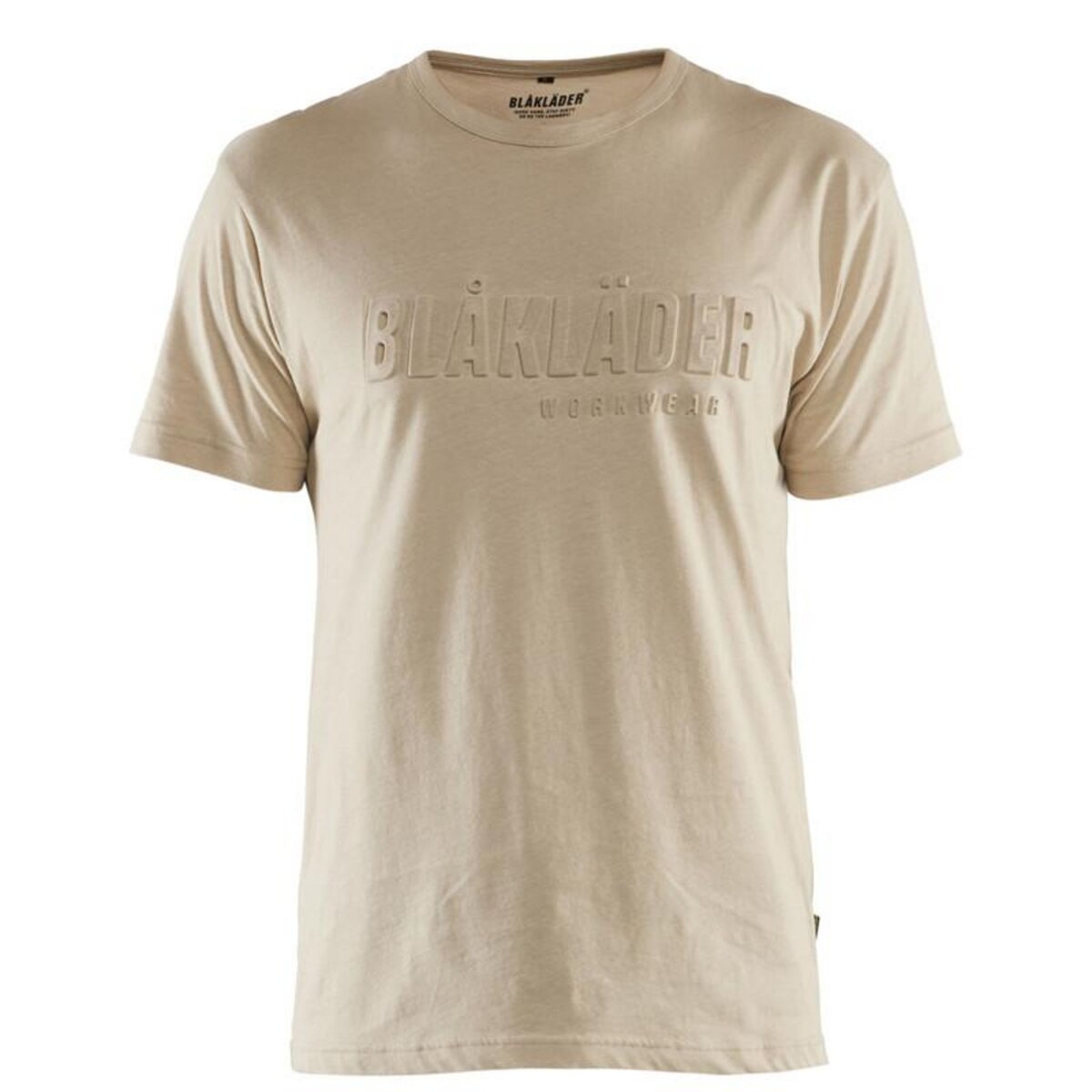 BLAKLADER T shirt imprimé 3D à manches courtes beige TS BLÅKLÄDER 353110422509S