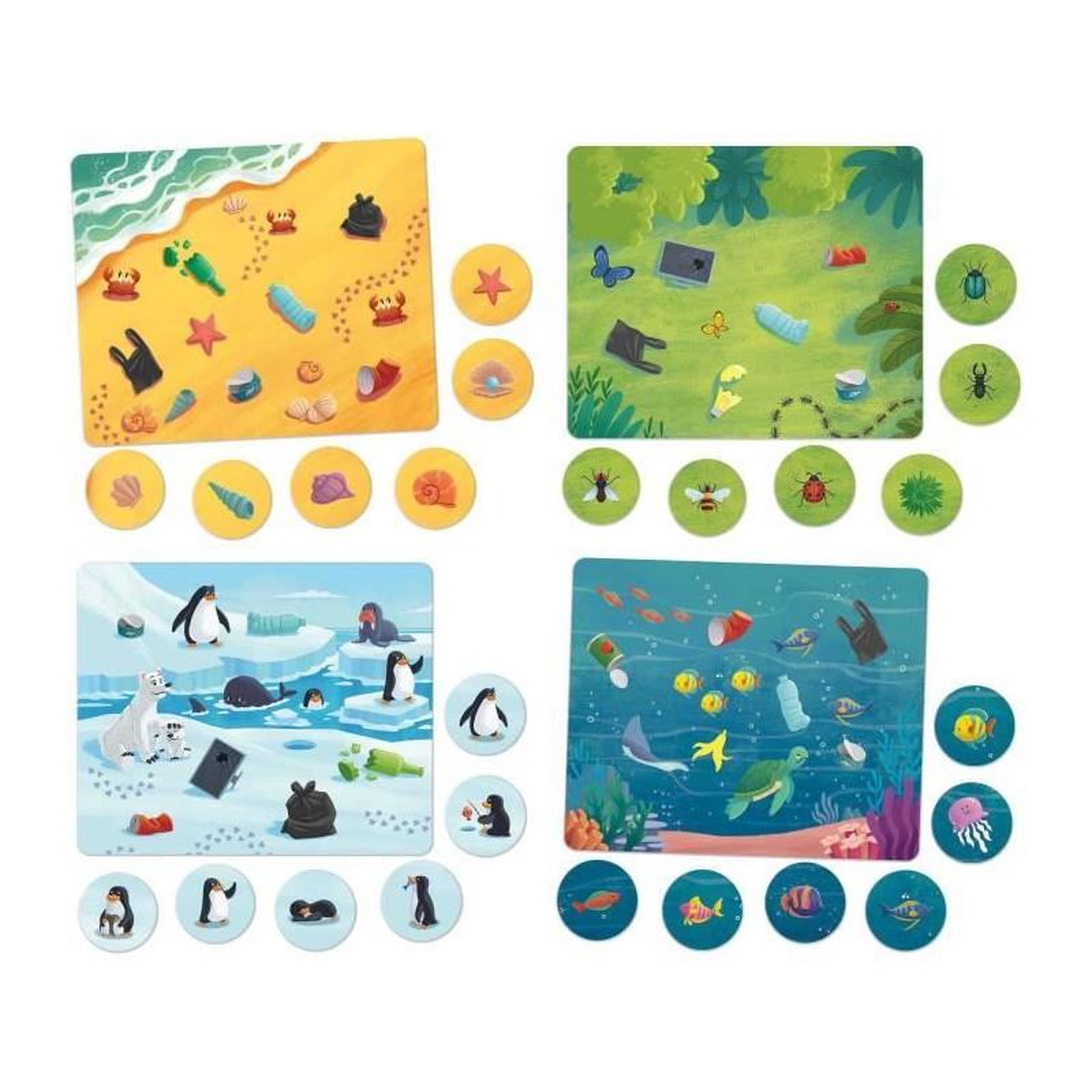 Voir la diapositive 5 : LISCIANI GIOCHI Jeu de société Lisciani-Giochi Ensemble pour la Planète coloré