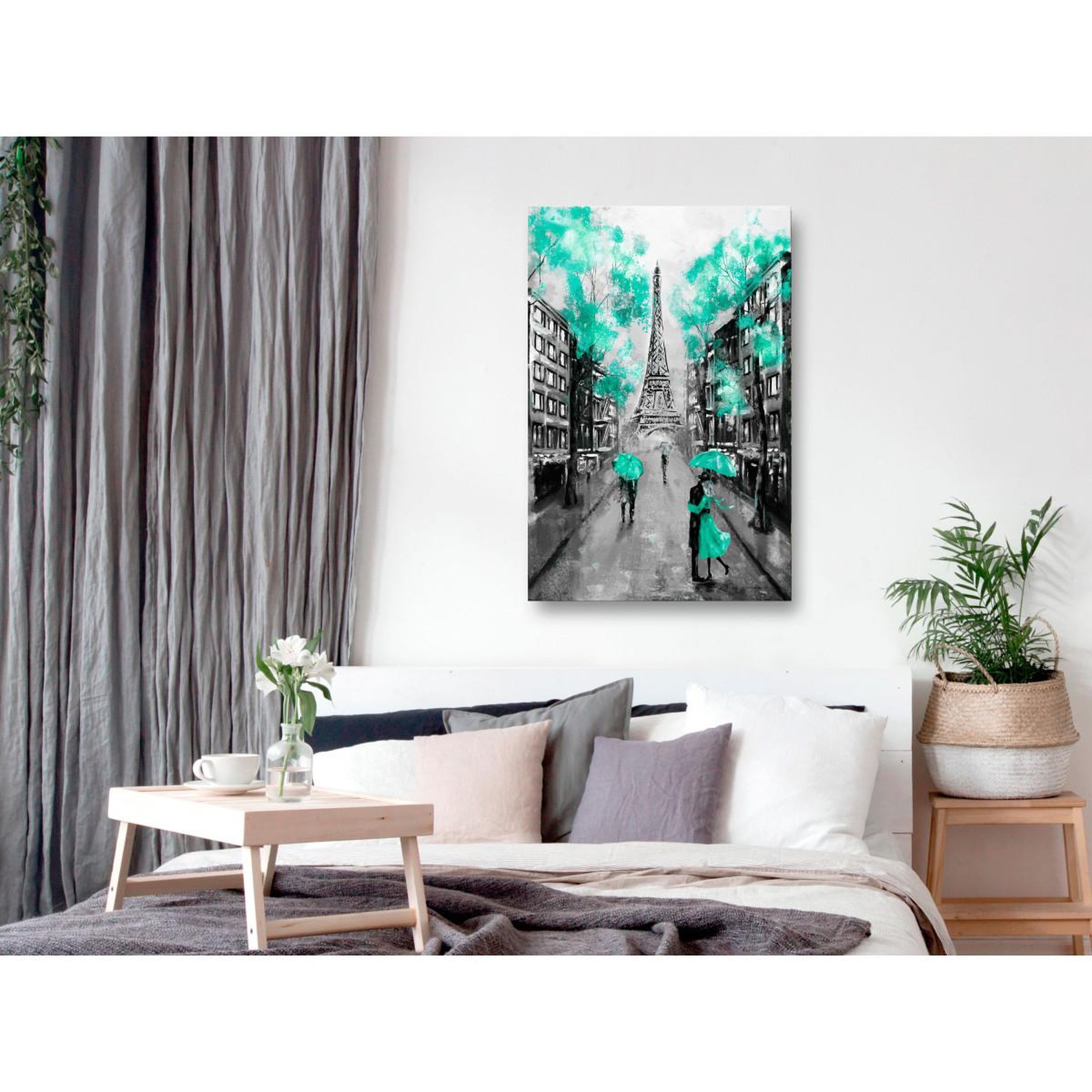 Voir la diapositive 2 : Paris Prix Tableau imprimé  paris rendez vous green