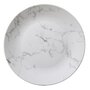 Voir la diapositive 1 : SECRET DE GOURMET Lot de 6 Assiettes Plates  Geom  26cm Blanc