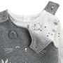 Voir la diapositive 3 : Petit Béguin Ensemble salopette bébé en molleton et t-shirt Chatmallow