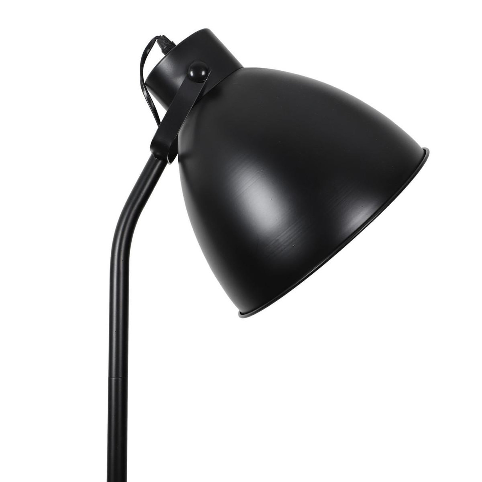 Voir la diapositive 4 : The Home Deco Factory Lampadaire Industriel en Métal  Dewitt  172cm Noir