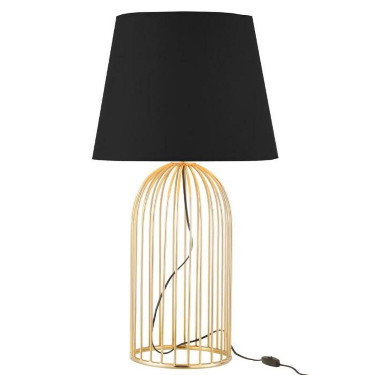 Paris Prix Lampe à Poser Design  Joni  61cm Noir & Or