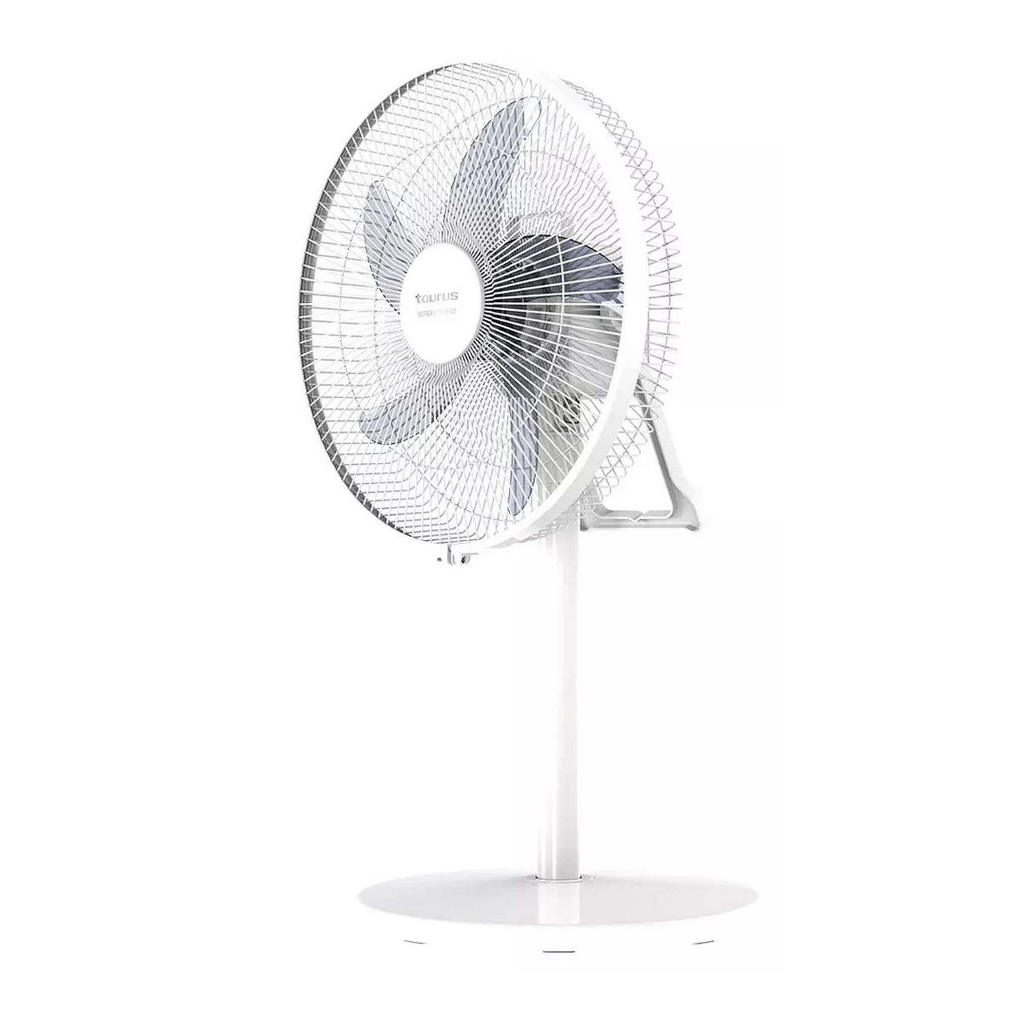 Voir la diapositive 2 : Taurus Ventilateur sur pied 40cm 35w 5 vitesses blanc - BOREAL16CRGO