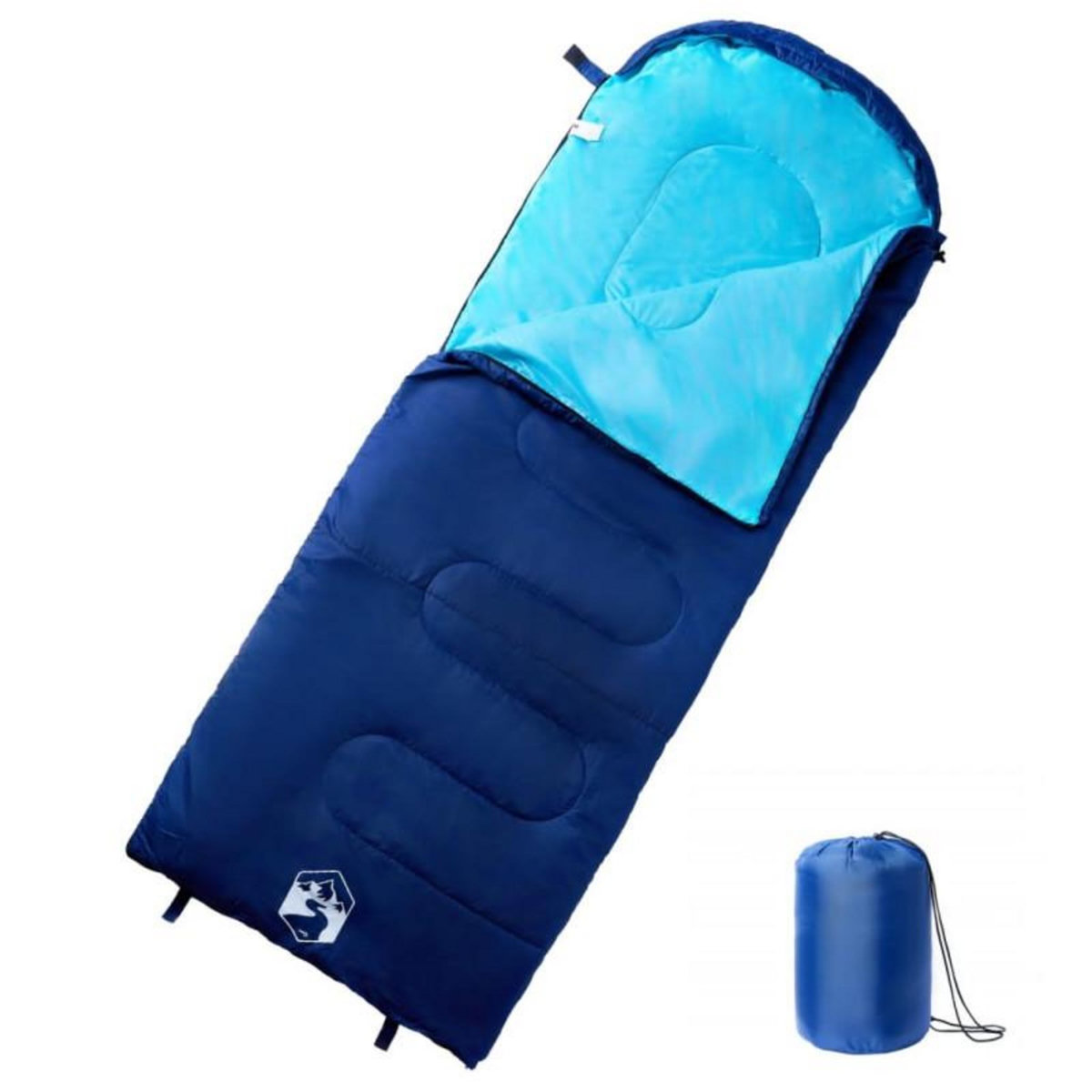 VIDAXL Sac de couchage pour adultes camping 3 4 saisons