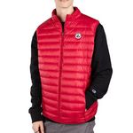 JUSTOVERTHETOPJOTT Doudoune sans manches  Homme Jott Tom. Coloris disponibles : Rouge