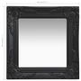 Voir la diapositive 6 : VIDAXL Miroir mural style baroque 40x40 cm noir