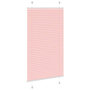Voir la diapositive 4 : VIDAXL Store plisse rose 80x100 cm largeur du tissu 79,4 cm polyester