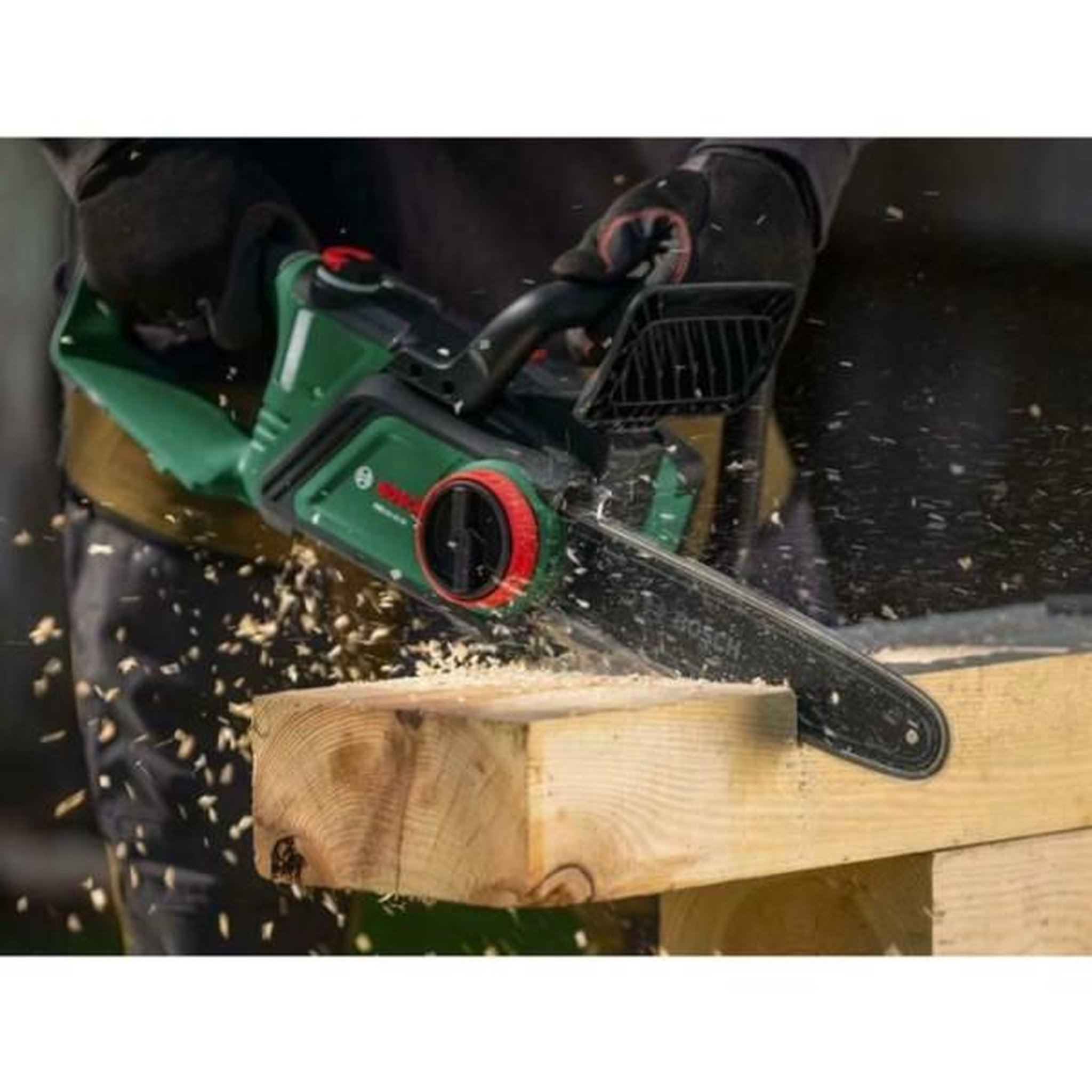 Voir la diapositive 4 : BOSCH Bosch Tronçonneuse sans fil PKE18V-30-28 - BOSCH - sans batterie, ni chargeur - 06008B8B01