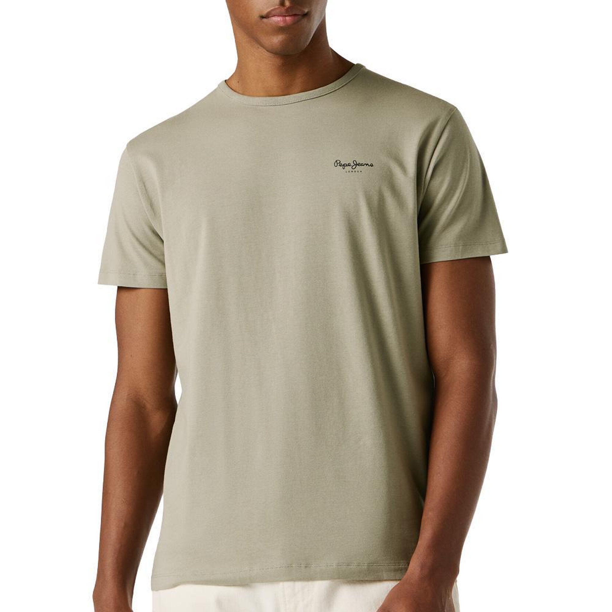 Pepe Jeans T-Shirt Vert Homme Pepe jeans Original. Coloris disponibles : Vert