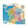 Vilac Puzzle magnétique 92 pièces : Carte de France éducative