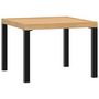 Voir la diapositive 5 : VIDAXL Table basse de jardin noir 55x55x39,5 cm acier enduit de poudre
