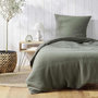 Voir la diapositive 1 : Paris Prix Parure de Lit 2 Pièces  Angélia  140x200cm Kaki