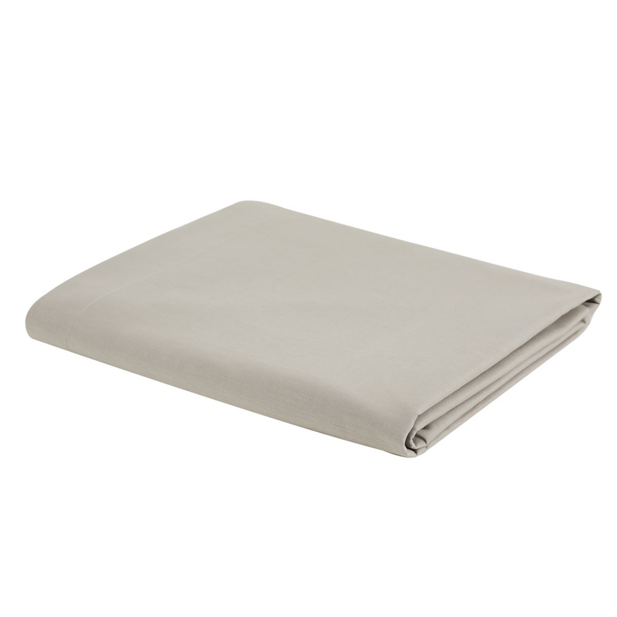 Drap plat uni en coton BRODERIE ANGLAISE