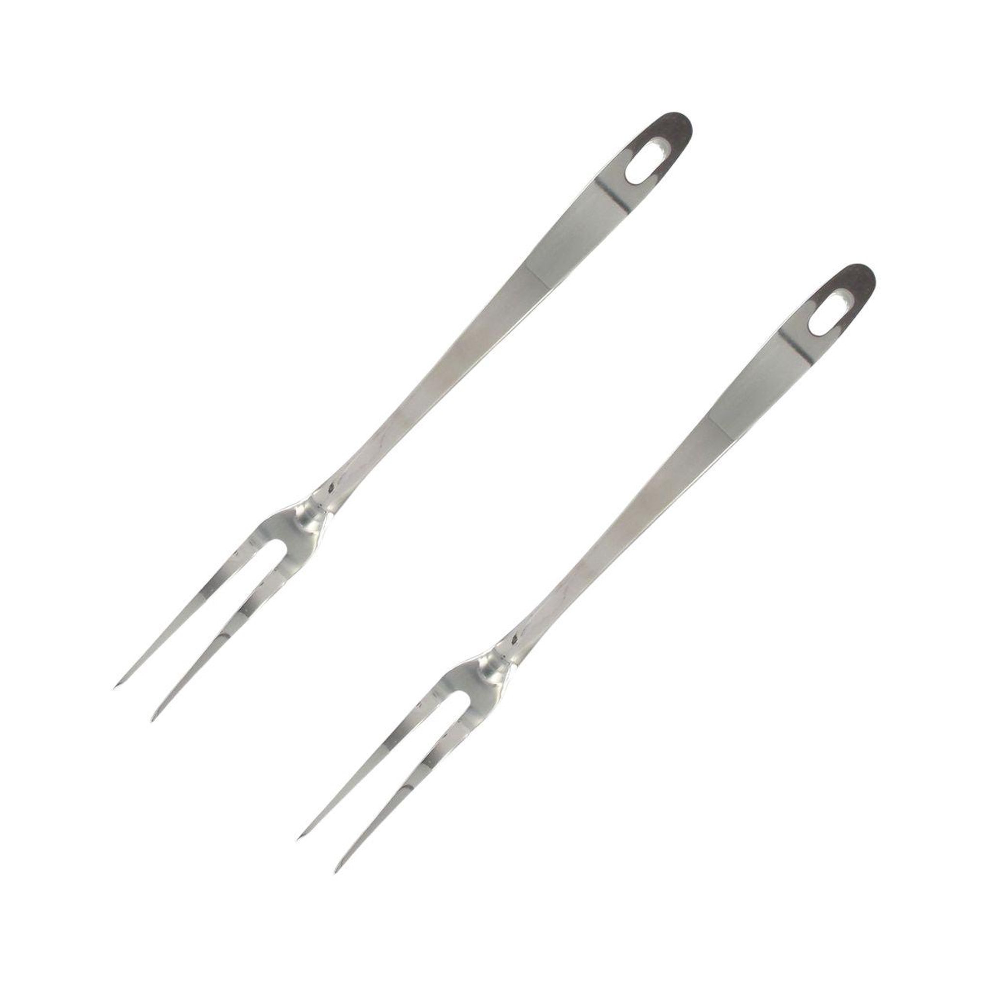 Fackelmann Ensemble de 2 fourchettes à viande et pour barbecue 2 piques 30,5 cm fackelmann oxford