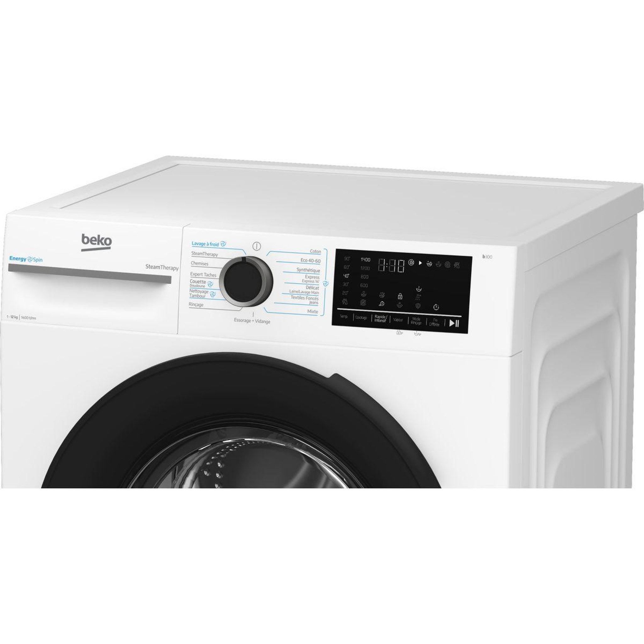 Voir la diapositive 4 : Beko Lave linge hublot bm3wft412411b