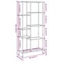 Voir la diapositive 6 : VIDAXL Etagere a livres 80x30x180 cm Acier et bois d'ingenierie