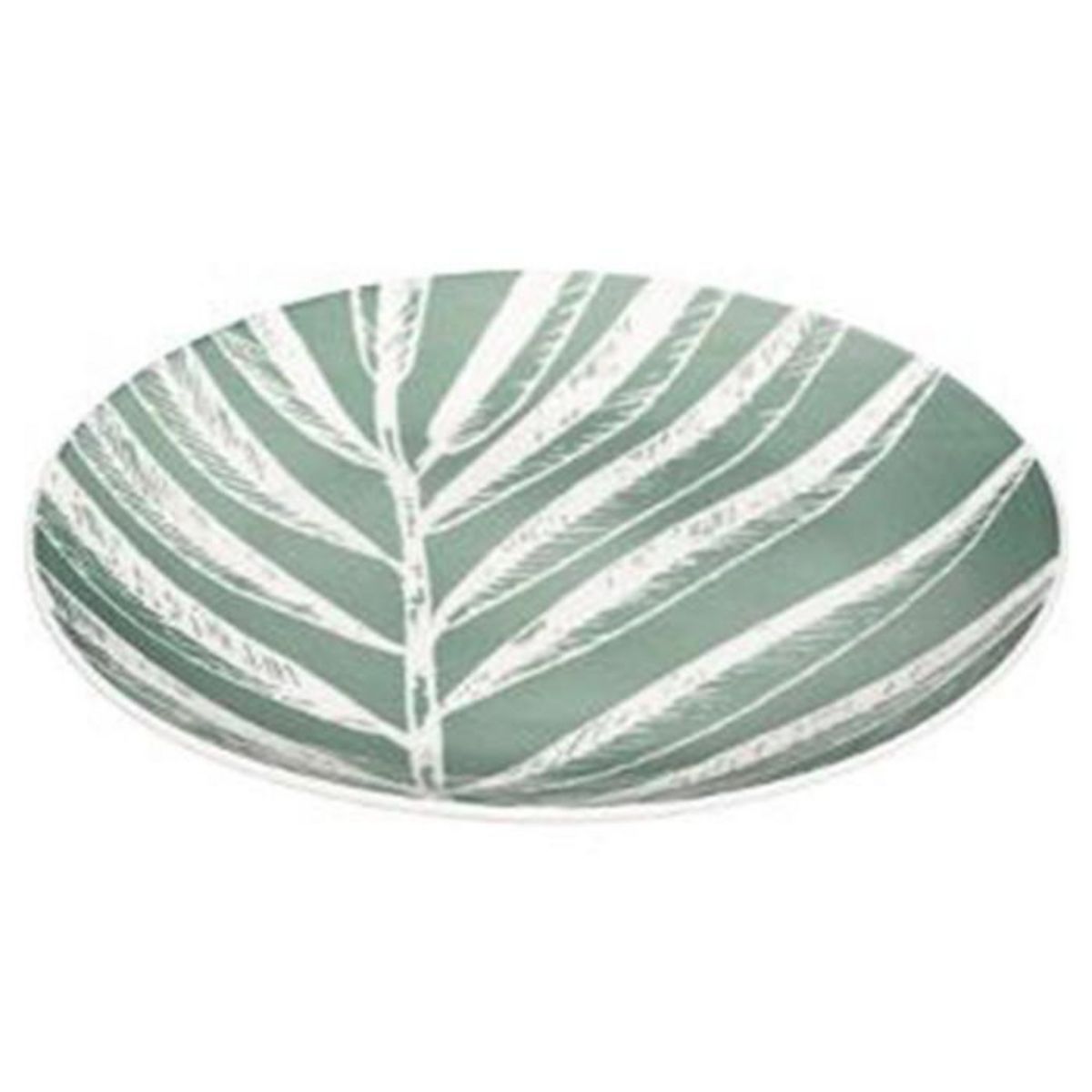SECRET DE GOURMET Lot de 6 Assiettes à Dessert  Green Harmony  19cm Vert