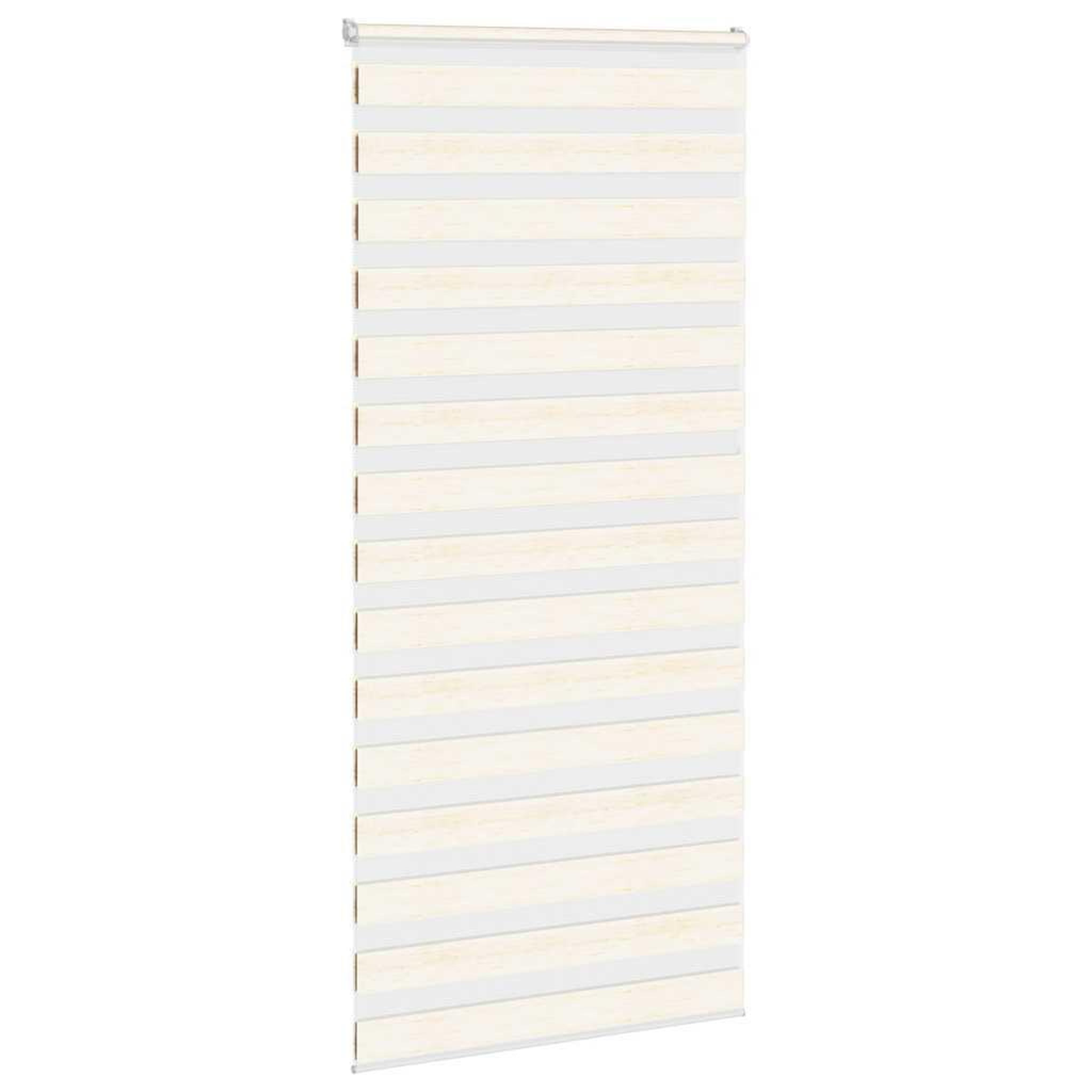 Voir la diapositive 3 : VIDAXL Store zebre beige marbre largeur du tissu 110,9 cm polyester