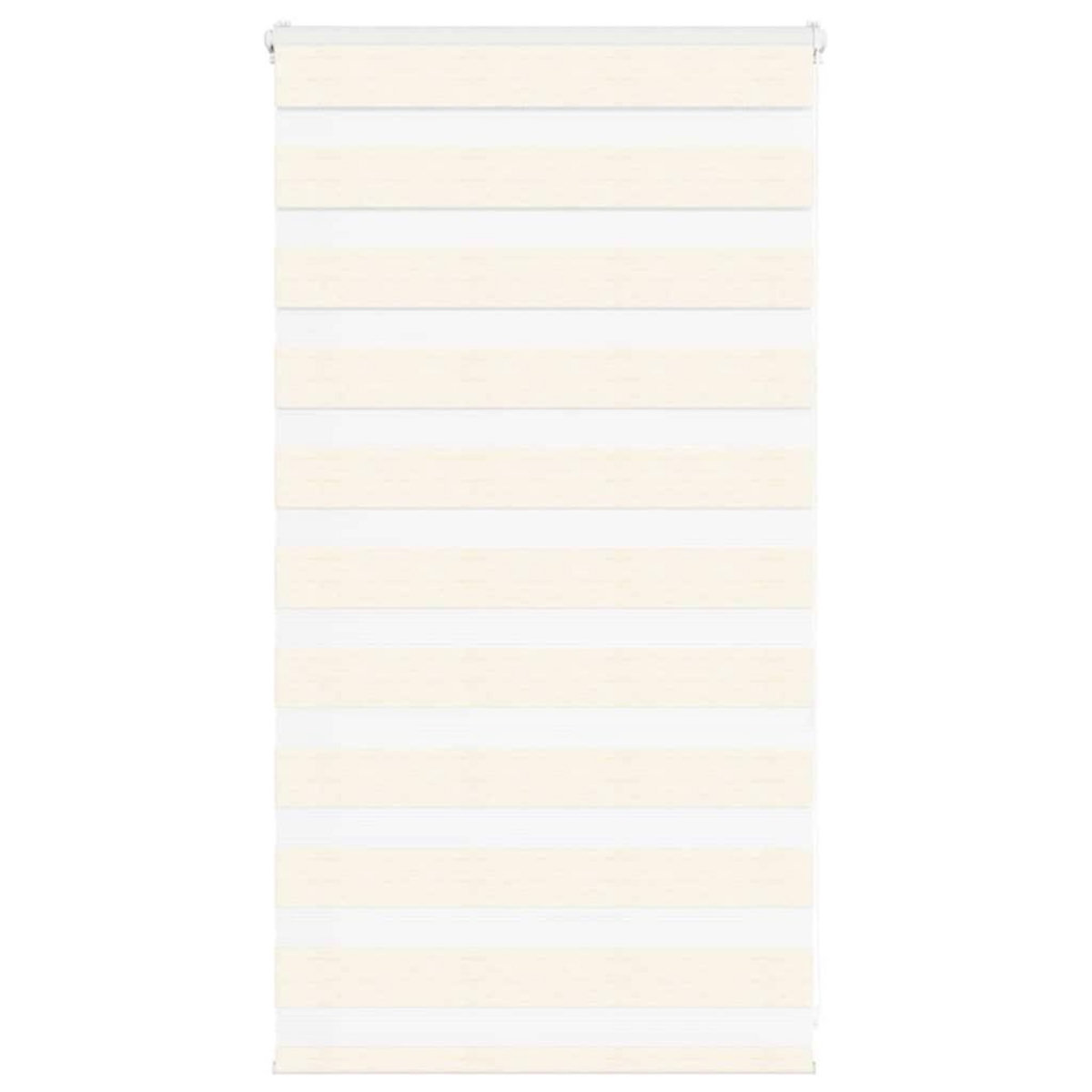 VIDAXL Store zebre beige marbre largeur du tissu 75,9 cm polyester