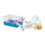 Voir la diapositive 2 : Ferplast Cage - FERPLAST - PAULA TUBE LINE - 46 x 29,5 x 24,5 cm - Bleu