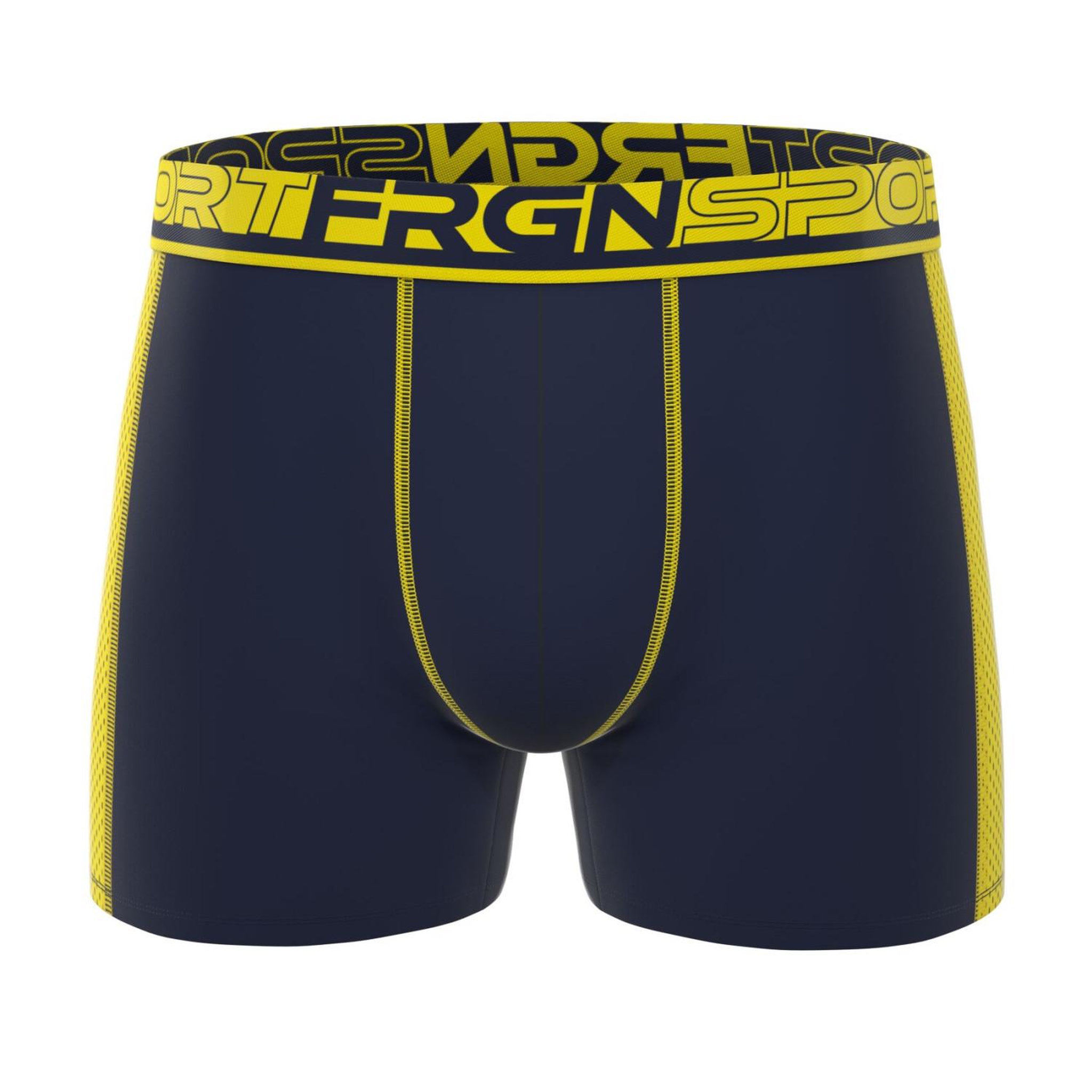 Voir la diapositive 4 : FREEGUN Lot de 3 boxers homme cooling pro en mesh