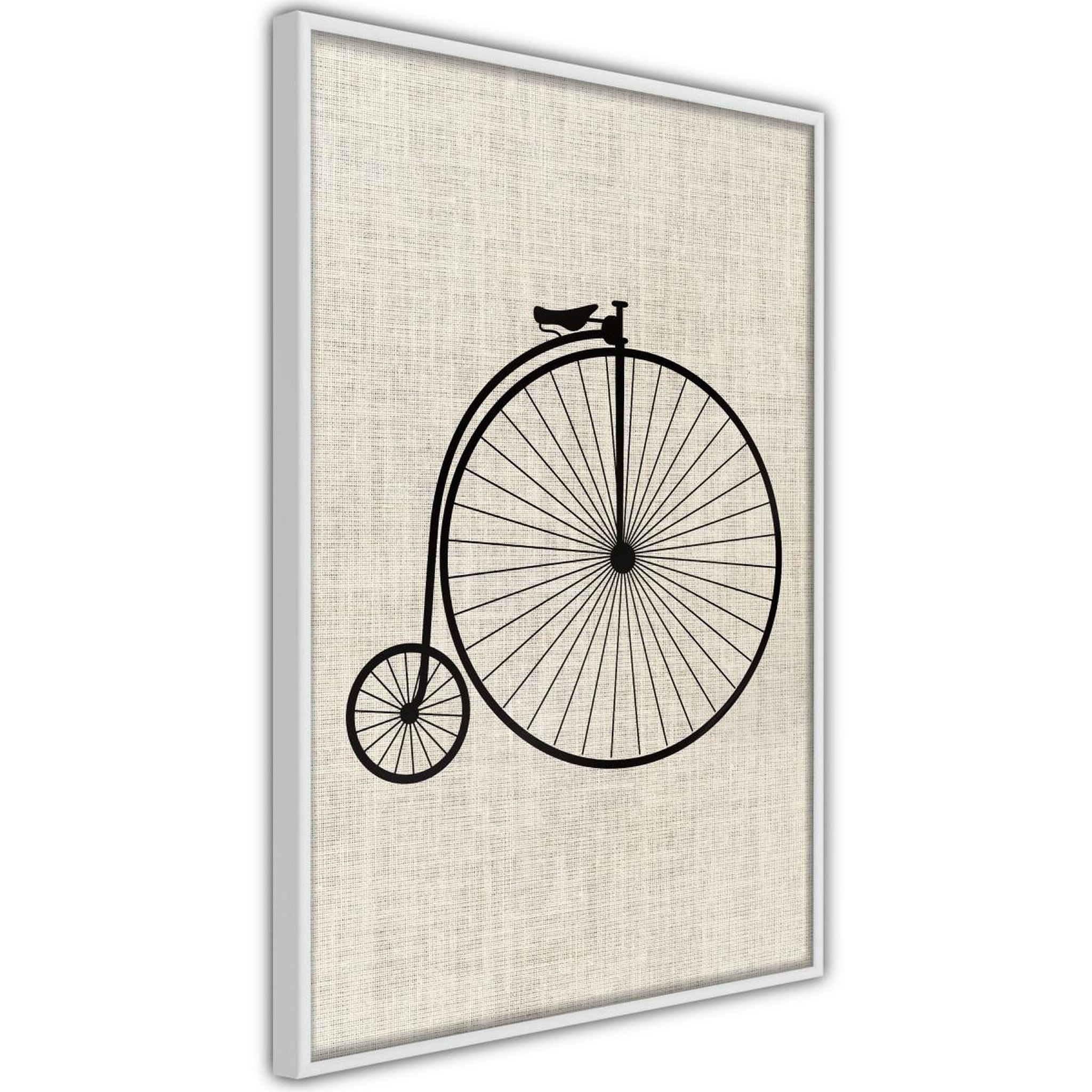 Paris Prix Affiche Murale Encadrée  Penny-Farthing