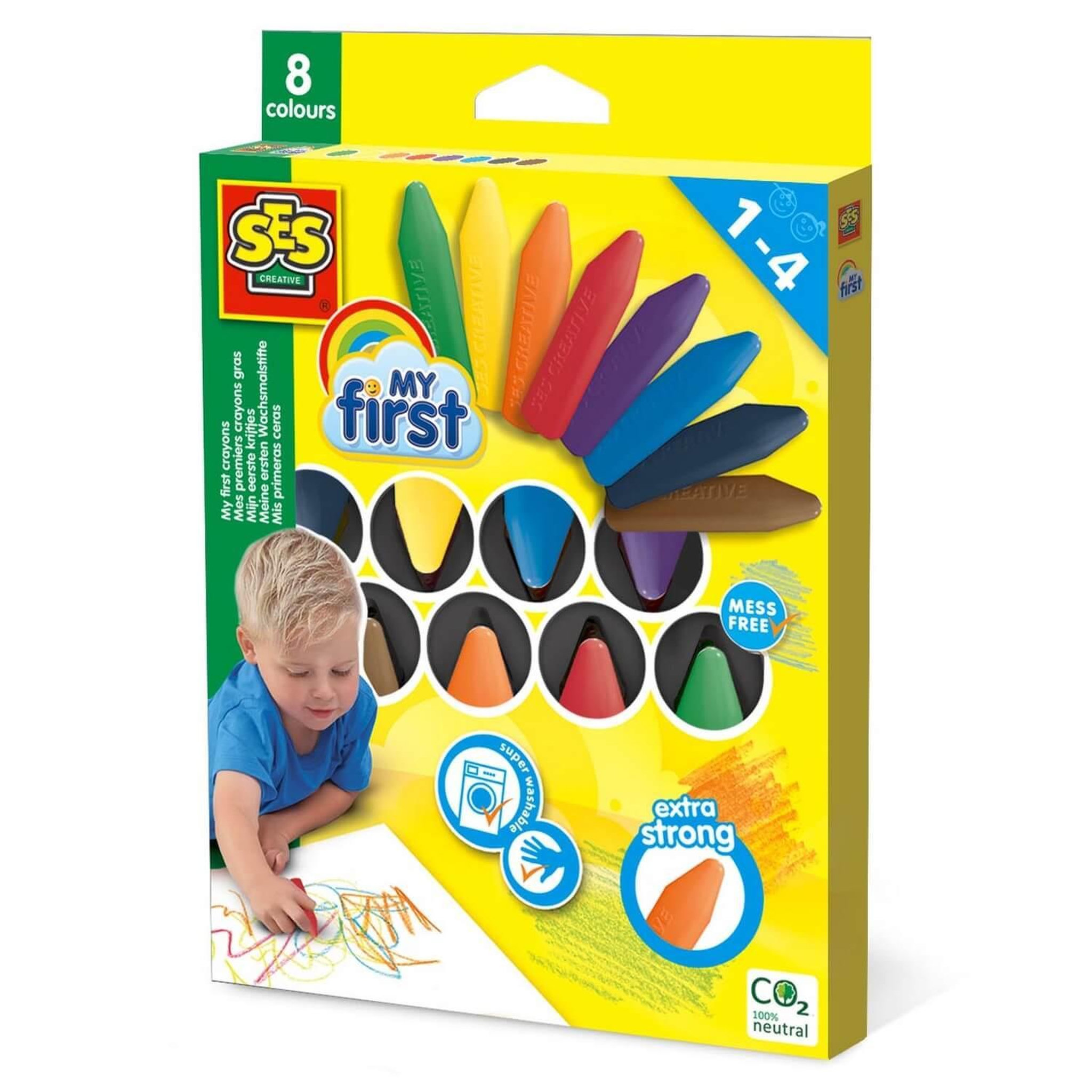 SES Creative Mes premiers crayons gras
