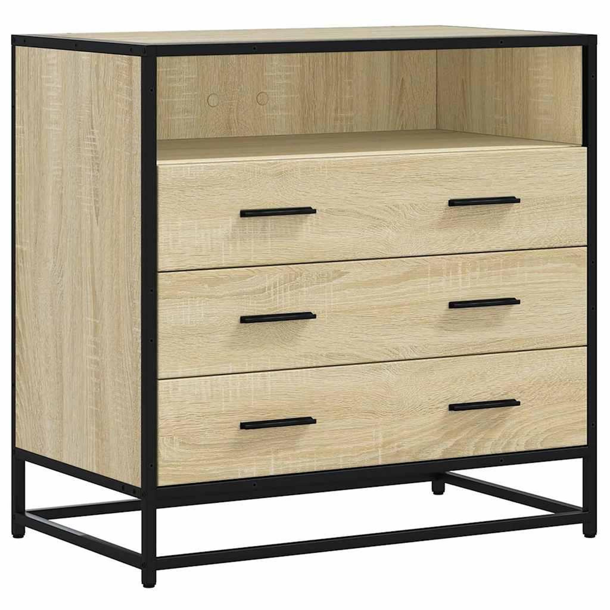 Voir la diapositive 2 : VIDAXL Commode chene sonoma 70x41x70 cm bois d'ingenierie