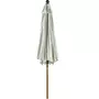 GARDENSTAR Parasol INCLINABLE - Aluminium Effet bois - D37.5 mm 