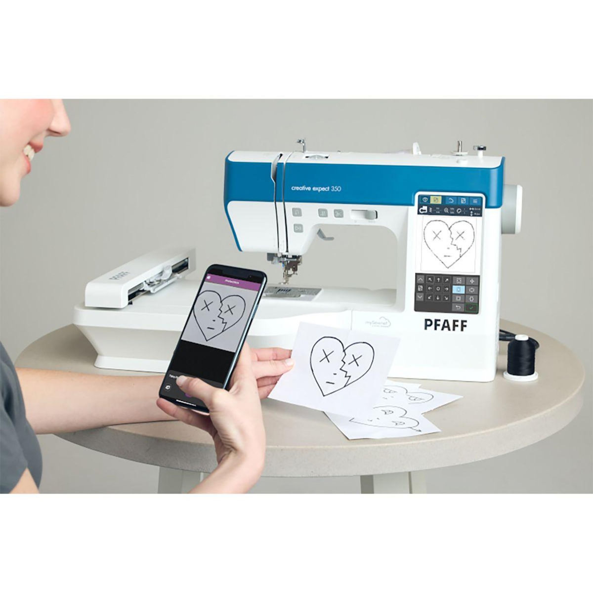 Pfaff Machine à coudre et à broder Pfaff Creative Expect 350